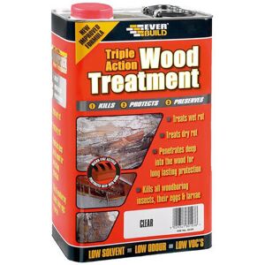Everbuild Triple Action Wood Treatment 2.5 Litre Everbuild Triple Action Wood Treatment 2.5 Litre