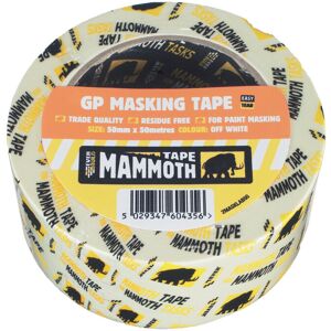 Everbuild Retail Masking Tape 38mm x 50m EVB2MT38 Everbuild Retail Masking Tape 38mm x 50m EVB2MT38