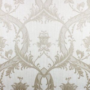 Unbranded Elegant Milano Damask Glitter Beige cream wallpaper wall decoration 10.05mx0.53m Unbranded Elegant Milano Damask Glitter Beige cream wallpaper wall decoration 10.05mx0.53m