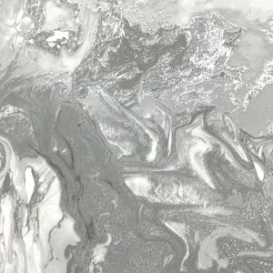 DEBONA Marble Swirl Effect Glitter Wallpaper Grey Silver Metallic Textured Shimmer DEBONA Marble Swirl Effect Glitter Wallpaper Grey Silver Metallic Textured Shimmer