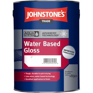 Johnstone's Trade Aqua Water Based Gloss Brilliant White 2.5L with Avenue touch Johnstone's Trade Aqua Water Based Gloss Brilliant White 2.5L with Avenue touch