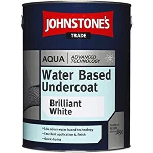 Johnstone's Trade Aqua Water Based Undercoat Brilliant White 1L with Avenue touc Johnstone's Trade Aqua Water Based Undercoat Brilliant White 1L with Avenue touc