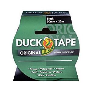 Duck Tape Original Black, The Original High Strength Waterproof Gaffer and Duct Duck Tape Original Black, The Original High Strength Waterproof Gaffer and Duct