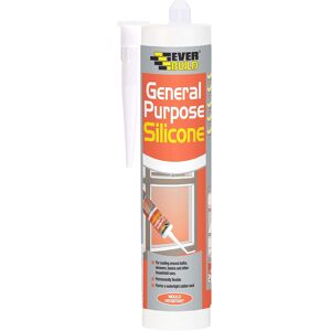 Everbuild General Purpose Silicone Sealant, Black, 280 ml Everbuild General Purpose Silicone Sealant, Black, 280 ml