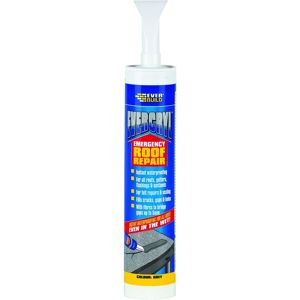 Everbuild Evercryl Emergency Roof Repair Cartridge, Grey, 300 ml Everbuild Evercryl Emergency Roof Repair Cartridge, Grey, 300 ml
