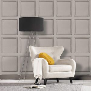 (Grey 36392-2) AS Creation Coving Wood Panel 3D Effect Wooden Panelling Wallpape (Grey 36392-2) AS Creation Coving Wood Panel 3D Effect Wooden Panelling Wallpape