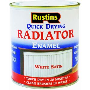 Rustins Quick Dry Radiator Paint Satin 1L Rustins Quick Dry Radiator Paint Satin 1L