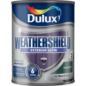 Dulux Weathershield Exterior Satin 750ml Heathland Dulux Weathershield Exterior Satin 750ml Heathland