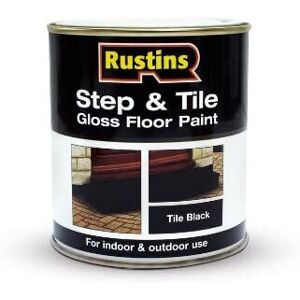 Rustins Step and Tile Paint - Black 250ml Rustins Step and Tile Paint - Black 250ml