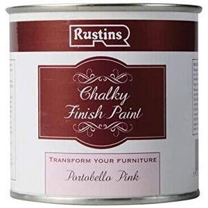 Rustins Chalky Finish Paint Portobello Pink 250ml Rustins Chalky Finish Paint Portobello Pink 250ml