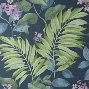 Eden Tropical Blue Wallpaper Crown Textured Vinyl Green Purple Jungle Eden Tropical Blue Wallpaper Crown Textured Vinyl Green Purple Jungle