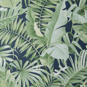 Fine Decor Maui Navy Wallpaper FD42851 - Washable Standard Paper, 10.05m x 52cm, Fine Decor Maui Navy Wallpaper FD42851 - Washable Standard Paper, 10.05m x 52cm,