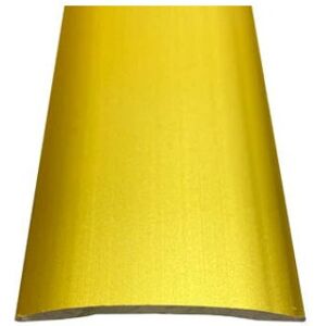 Royale (Gold, 9ft) Stick Down Cover Strip for Wood/Laminate/Lino Door Bar Threshold Royale (Gold, 9ft) Stick Down Cover Strip for Wood/Laminate/Lino Door Bar Threshold