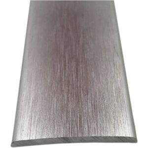 Royale (Brushed Silver, 9ft) Prestige Floor Cover Trim Covers Laminate/Wood/LVT Stick D Royale (Brushed Silver, 9ft) Prestige Floor Cover Trim Covers Laminate/Wood/LVT Stick D