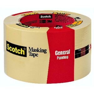 3M Scotch 3A Masking Tape 2050, 2.82 Inch x 60 meter 3M Scotch 3A Masking Tape 2050, 2.82 Inch x 60 meter