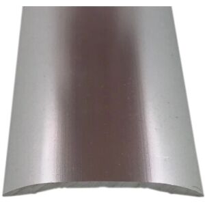 Royale (Silver, 9ft) Stick Down Cover Strip for Wood/Laminate/Lino Door Bar Threshold Royale (Silver, 9ft) Stick Down Cover Strip for Wood/Laminate/Lino Door Bar Threshold