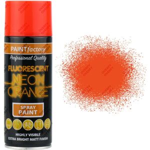 Rapide Neon Orange Spray Paint Fluorescent 400ml Rapide Neon Orange Spray Paint Fluorescent 400ml