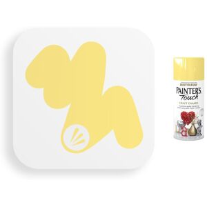 Rust-Oleum Buttercup Yellow Gloss Spray Paint Painter's Touch Craft Enamel 150ml Rust-Oleum Buttercup Yellow Gloss Spray Paint Painter's Touch Craft Enamel 150ml