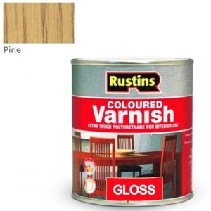 RUSTINS WOOD VARNISH GLOSS PINE - 500ML RUSTINS WOOD VARNISH GLOSS PINE - 500ML
