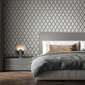 Debona Fabric Touch Vinyl Geometric Wallpaper 9106 Debona Fabric Touch Vinyl Geometric Wallpaper 9106