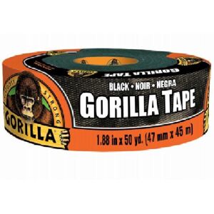 Gorilla Glue 107280 50 Yard Heavy-Duty Duct Tape, Black Gorilla Glue 107280 50 Yard Heavy-Duty Duct Tape, Black