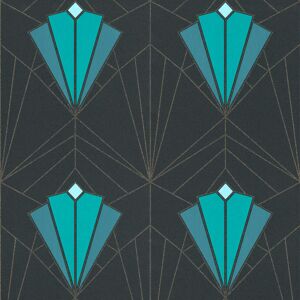 Isadora Teal Gold Wallpaper Debona Paste The Wall Glitter Textured Vinyl Isadora Teal Gold Wallpaper Debona Paste The Wall Glitter Textured Vinyl