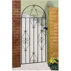 BIC (914mm GAP X 1830mm High) Classic Tall Bow Top Metal Gate BIC (914mm GAP X 1830mm High) Classic Tall Bow Top Metal Gate