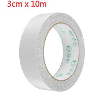 GreenZech (3cm*10m) Double Sided Cloth Duct Tape Strong Adhesive Gauze Fiber Carpet Mat Ta GreenZech (3cm*10m) Double Sided Cloth Duct Tape Strong Adhesive Gauze Fiber Carpet Mat Ta