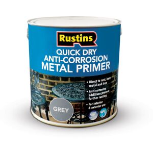Rustins Q/Dry Anti Corrosive Metal Primer - Grey 2.5ltr Rustins Q/Dry Anti Corrosive Metal Primer - Grey 2.5ltr