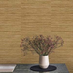 Grandeco Ciara Grasscloth Wallpaper Natural - Wallpaper Grandeco Ciara Grasscloth Wallpaper Natural - Wallpaper