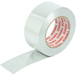 Timco Aluminium Foil Tape Extreme Temperature - 45m x 50mm (1 Pack Roll) Timco Aluminium Foil Tape Extreme Temperature - 45m x 50mm (1 Pack Roll)