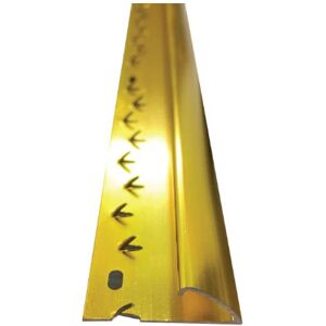 Royale (Gold, 9ft) Metal Threshold Strip Door Bar Carpet To Vinyl/Lino Single Edge Door Royale (Gold, 9ft) Metal Threshold Strip Door Bar Carpet To Vinyl/Lino Single Edge Door
