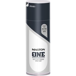 Maston Spray Paint ONE - Satin Anthracite Grey RAL7016 400ml Maston Spray Paint ONE - Satin Anthracite Grey RAL7016 400ml