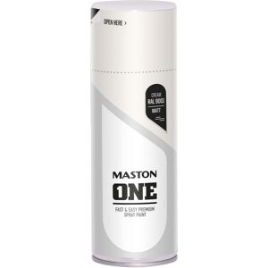Maston Spray Paint ONE - Matt Cream RAL9001 400ml Maston Spray Paint ONE - Matt Cream RAL9001 400ml