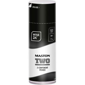 Maston Spray Paint 2K Two Jet Black Matt RAL9005 400ml Maston Spray Paint 2K Two Jet Black Matt RAL9005 400ml