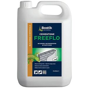 Bostik Cementone Freeflo Retarder, Waterpoofer and Plasticiser for Mortar, Colour: Oran Bostik Cementone Freeflo Retarder, Waterpoofer and Plasticiser for Mortar, Colour: Oran