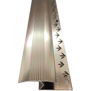 Royale (Bronze, 9ft) Metal Plate Threshold Strip Carpet to Flooring Transition Z Edge P Royale (Bronze, 9ft) Metal Plate Threshold Strip Carpet to Flooring Transition Z Edge P