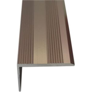 Royale (3ft, Bronze) Stair Nosing 15mm Threshold Trim/Edging 3ft or 9ft Royale (3ft, Bronze) Stair Nosing 15mm Threshold Trim/Edging 3ft or 9ft