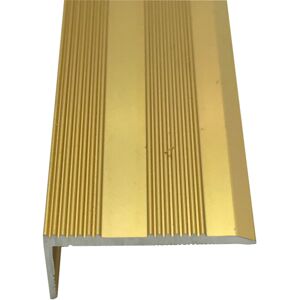 Royale (3ft, Gold) Stair Nosing 15mm Threshold Trim/Edging 3ft or 9ft Royale (3ft, Gold) Stair Nosing 15mm Threshold Trim/Edging 3ft or 9ft