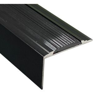 Royale (Black) V1 Stair Nosing Threshold Trim Strip Edging 3ft Royale (Black) V1 Stair Nosing Threshold Trim Strip Edging 3ft