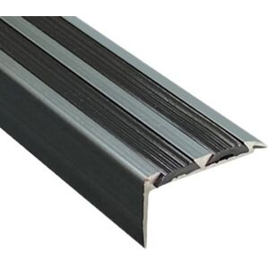 Royale (Grey) V2 Stair Nosing Threshold Trim Strip/Edging 3ft Royale (Grey) V2 Stair Nosing Threshold Trim Strip/Edging 3ft