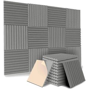 Unbranded 12 Pack Self-adhesive Acoustic Panels, Sound Proof Foam Panels, High Density Sou Unbranded 12 Pack Self-adhesive Acoustic Panels, Sound Proof Foam Panels, High Density Sou