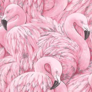 Unbranded Flamingo Wallpaper Pink Rasch 277890 Unbranded Flamingo Wallpaper Pink Rasch 277890