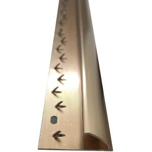 Royale (Bronze, 9ft) Metal Threshold Strip Door Bar Carpet To Vinyl/Lino Single Edge Do Royale (Bronze, 9ft) Metal Threshold Strip Door Bar Carpet To Vinyl/Lino Single Edge Do