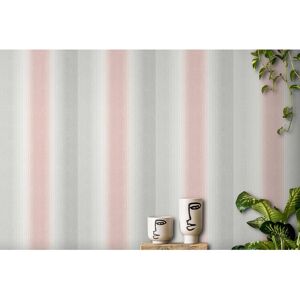 Kirby Stripe Pink Wallpaper by Crown - Textured Vinyl, Striped Pattern, Washable Kirby Stripe Pink Wallpaper by Crown - Textured Vinyl, Striped Pattern, Washable
