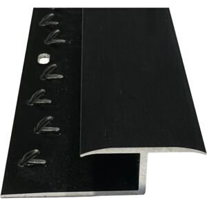 Royale (Brushed Black , 3ft) Prestige Threshold Strip Carpet to Flooring Transition Z E Royale (Brushed Black , 3ft) Prestige Threshold Strip Carpet to Flooring Transition Z E