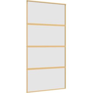 (gold, 102.5 x 205 cm/frosted) vidaXL Sliding Door Inner Glass Door Sliding Barn (gold, 102.5 x 205 cm/frosted) vidaXL Sliding Door Inner Glass Door Sliding Barn