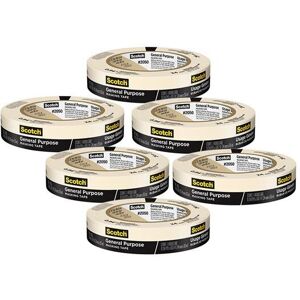 3M MMM205024AP-6 Masking Tape - 24 mm General - Pack of 6 3M MMM205024AP-6 Masking Tape - 24 mm General - Pack of 6