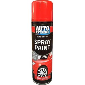 Rapide Auto Extreme All Purpose Spray Paint Can Red Gloss Finish 250ml Rapide Auto Extreme All Purpose Spray Paint Can Red Gloss Finish 250ml
