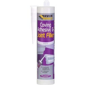 Everbuild COVE-EBD Coving Adhesive and Joint Filler, White, 290 ml Everbuild COVE-EBD Coving Adhesive and Joint Filler, White, 290 ml